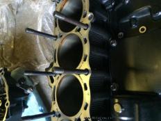 yamaha  fz1 2013  блок цилиндров с поршнями