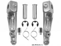 Подножки водительские Kawasaki подножка ZZR ZXR EX ZR GPZ ZX Ninja ZX-6R 6r ZX-7R 7R ZX-10R 10R - фото 2