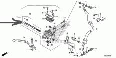 Новый оригинальный пыльник тормозного цилиндра (тормозной машинки) Honda Part# 45504-410-003