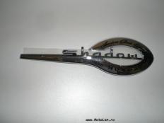 Оригинальный правый шильдик на бензобак Honda VT750 Black Widow Shadow Spirit A.C.E. Deluxe Aero Phantom RS Part# 17531-MBA-300Z