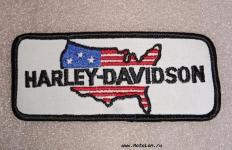 Нашивка на одежду, косуху (куртку) Harley Davidson 2