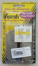 Тормозные колодки Vesrah VD-143/2JL VD 143 2JL