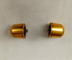 Тюнингованные грузики руля золотистого цвета