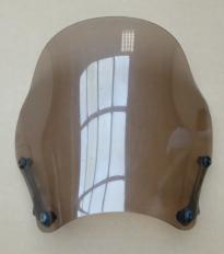 Затемнённое ветровое стекло на классический мотоцикл под круглую фару