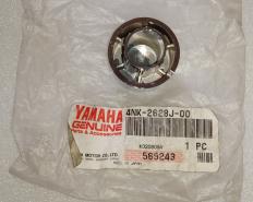Оригинальный хромированный наконечник ручки Yamaha, 4NK-2628J-00-00 - фото 3